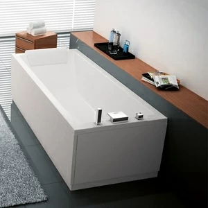 Ванна Standard Novellini CALOS с набортным смесителем и боковыми панелями