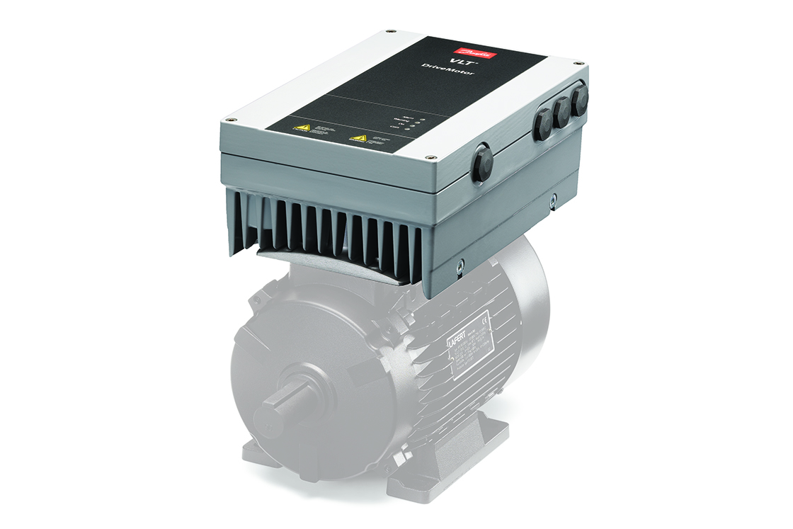 Danfoss VLT FCP 106 — преобразователь частоты для установки на любой стандартный асинхронный или синхронный двигатель мощностью от 0,55 до 7,5 кВт FCP106N1K1T4C66H1FSXXAX0 134X1907 