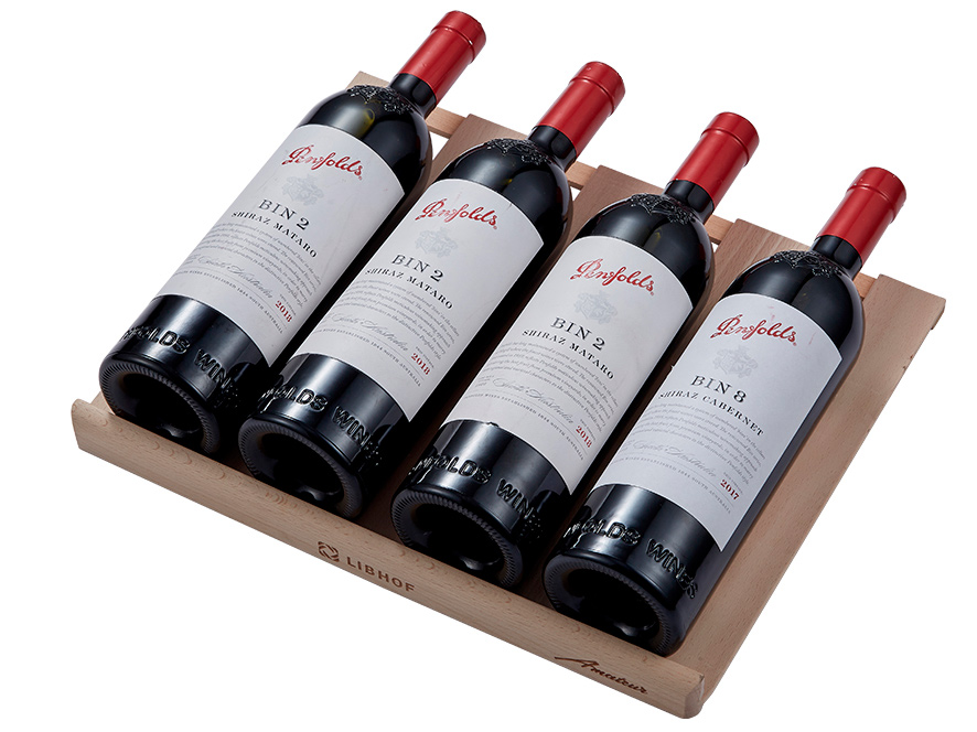 9965397 Винный шкаф Libhof AM-28 серебристый, черный STDN-0005682 - Вид №7