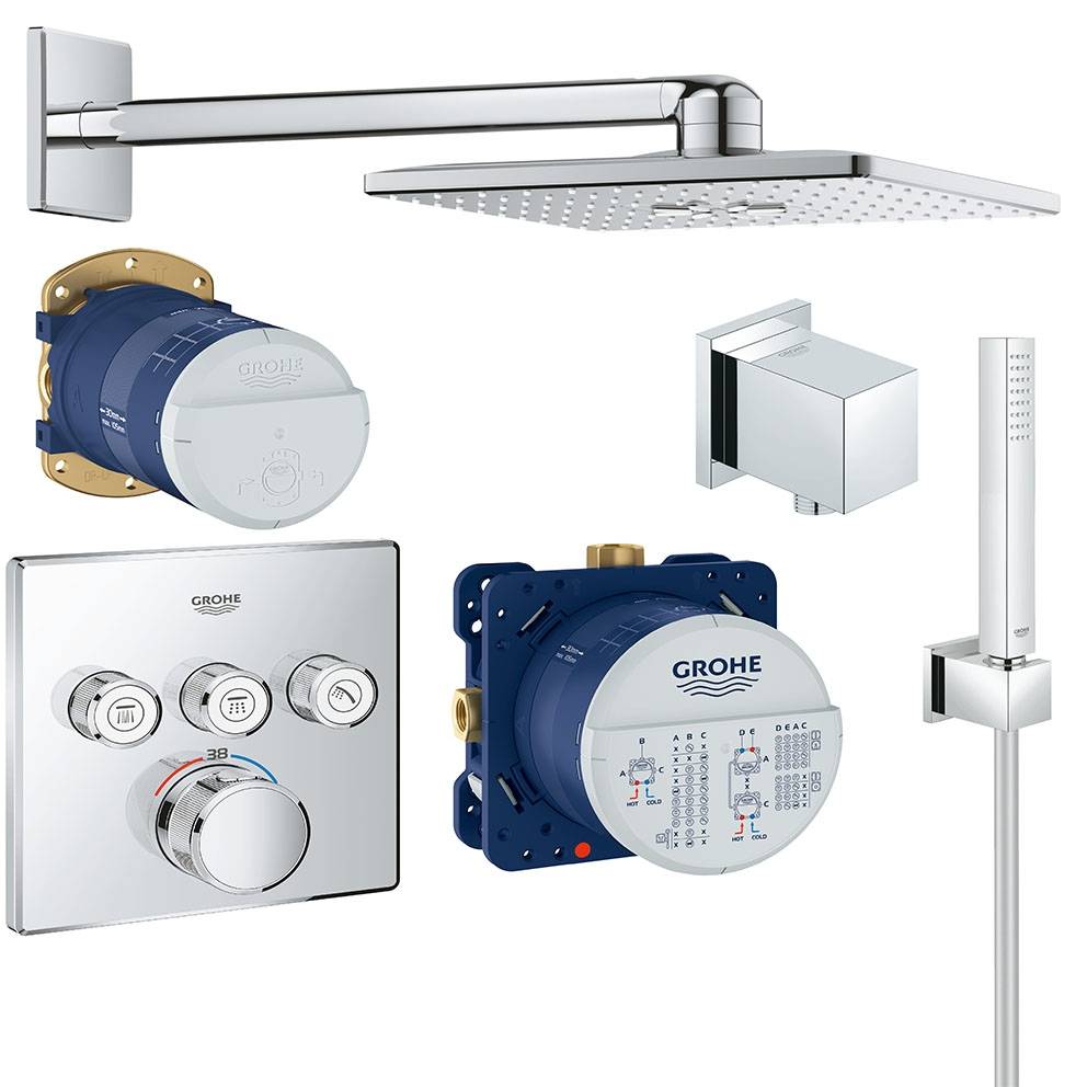 Готовый комплект для душа GROHE Grohtherm SmartControl (NSB0134-1)