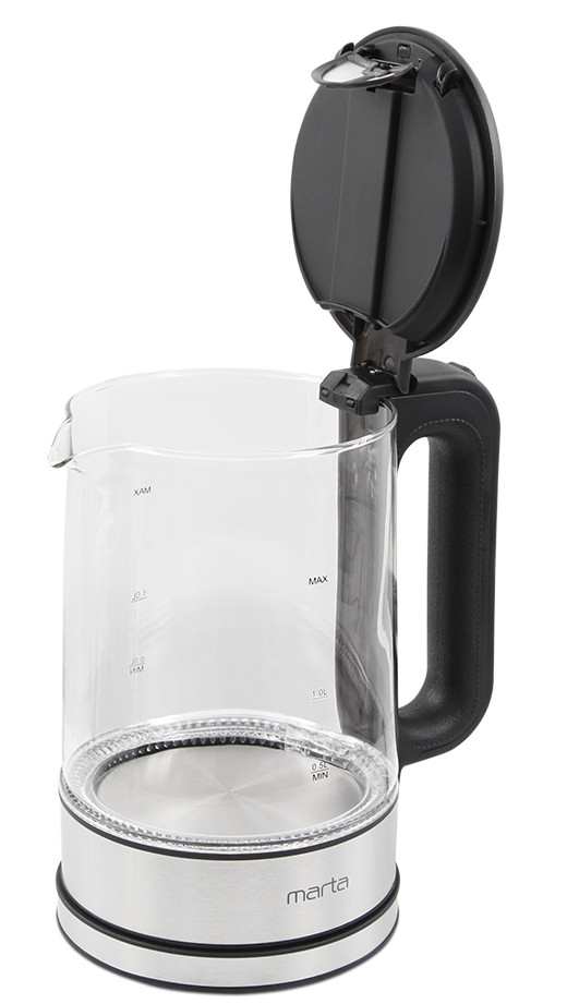 9052801 Электрочайник MARTA MT-4608 черный STDN-0148675 - Вид №4