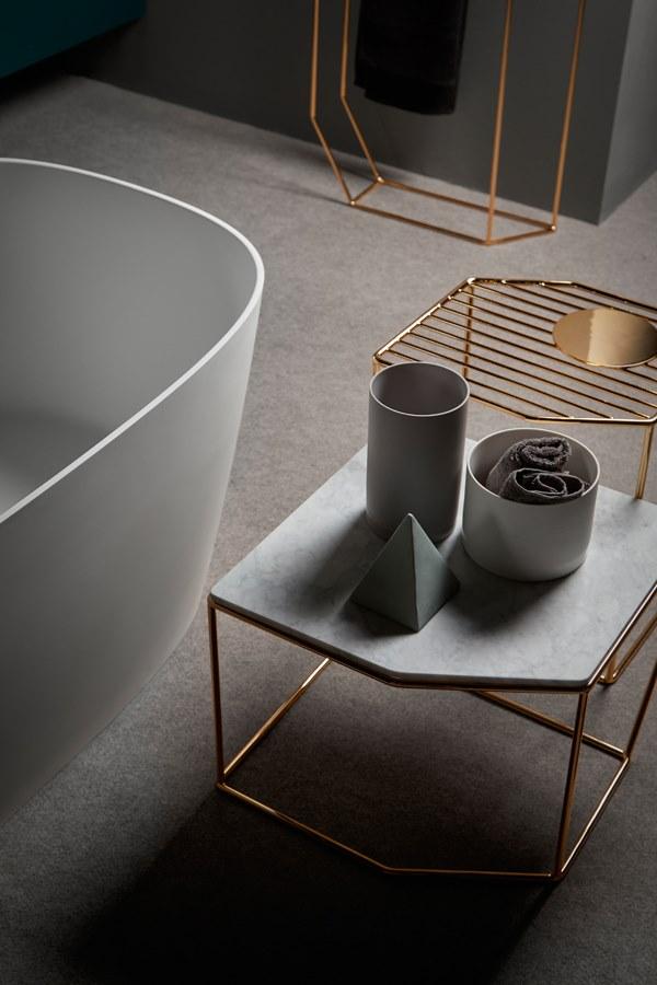 INBANI Табурет для ванной из мрамора Forma sun-id-1363315 - Вид №1