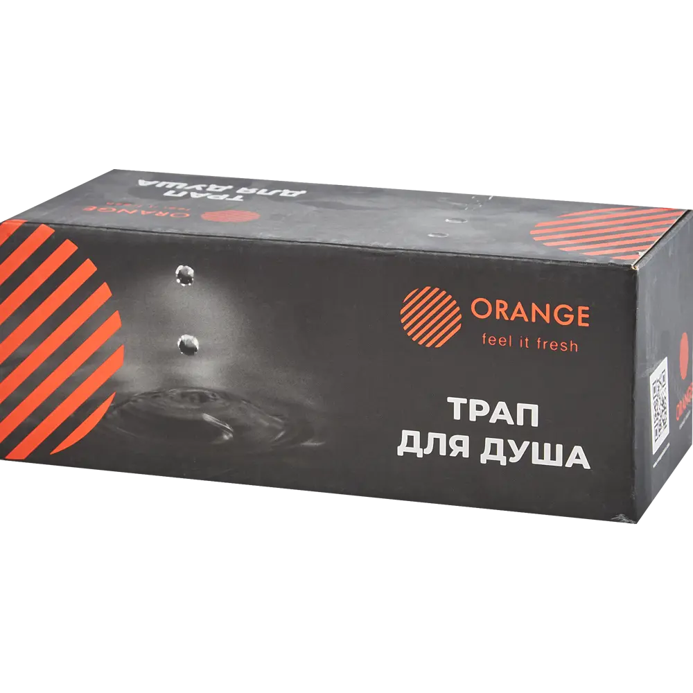 Трап для душа Orange OT01-009b сухой затвор 80х200 мм черный STLM-2136296 - Вид №6