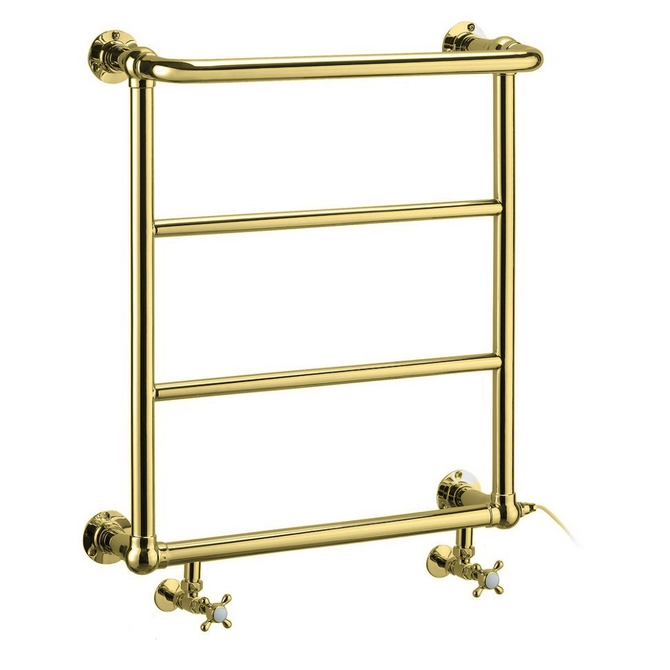 Полотенцесушитель Cleaver [R3 GOL] GOLD Burlington R3 GOL, R6 GOL 642 x 235 x 720 - Вид №1