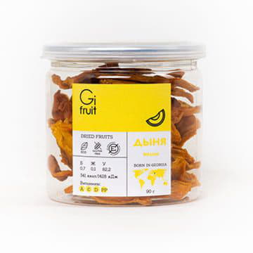 Фрукты сушеные "GIFRUIT Дыня" Santreyd 2776