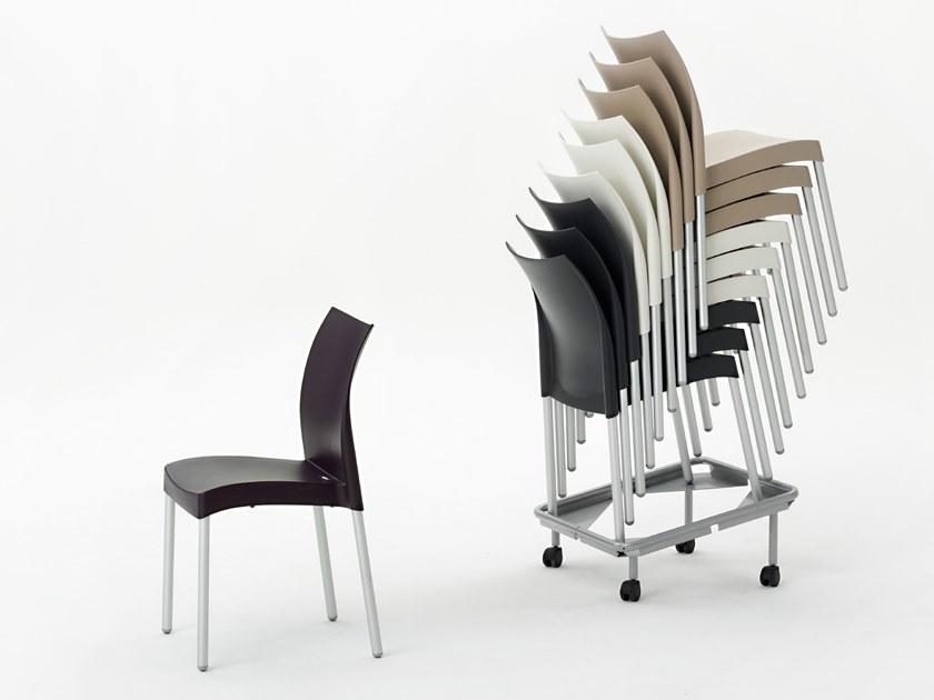 Mara Штабелируемый стул из полипропилена  1000  - Вид №2