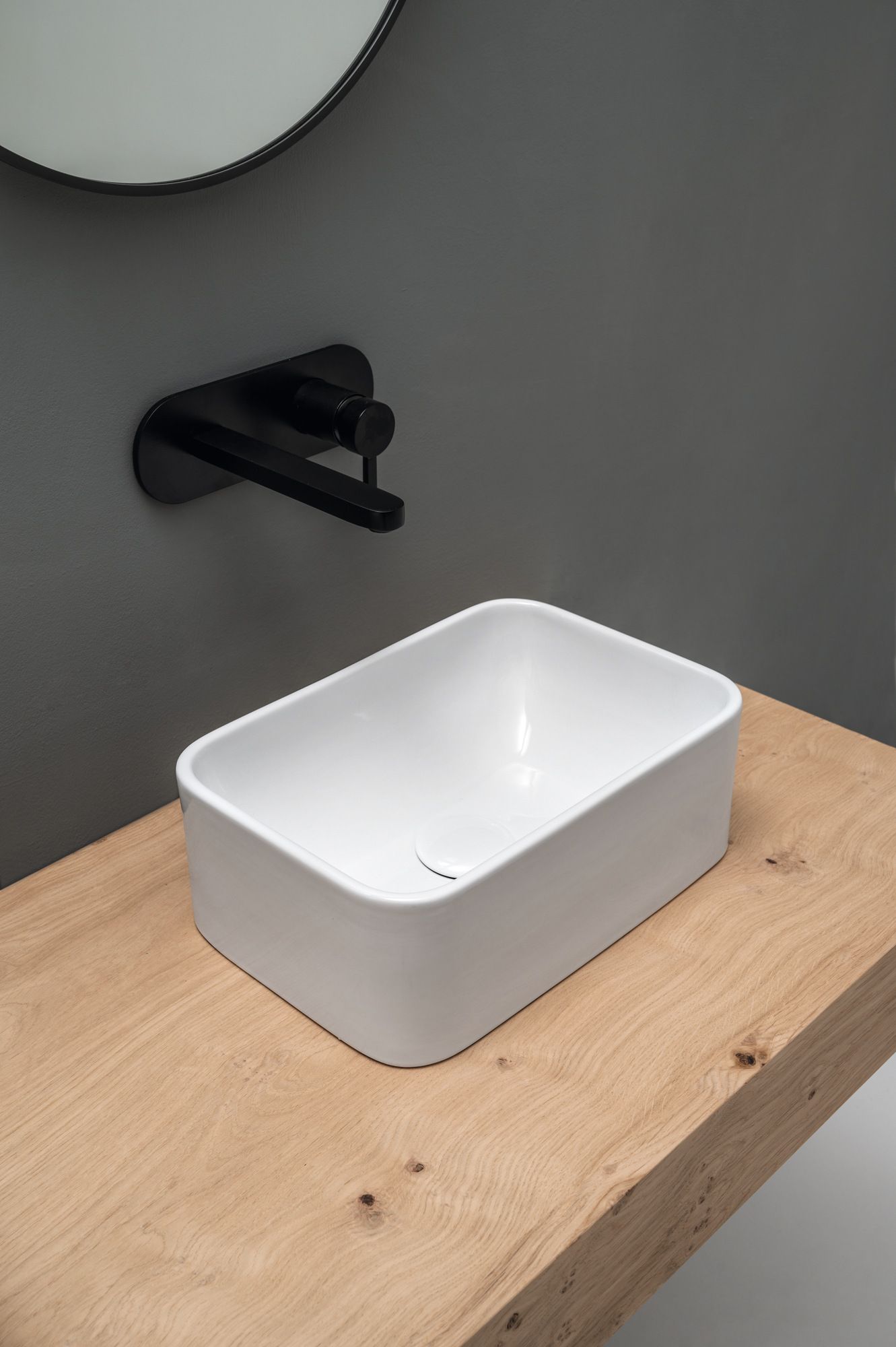 Керамическая прямоугольная столешница для мытья рук Axa Prisma Sink Bowl Normal ARCH-00101757 - Вид №1