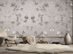 Обои с цветочными мотивами