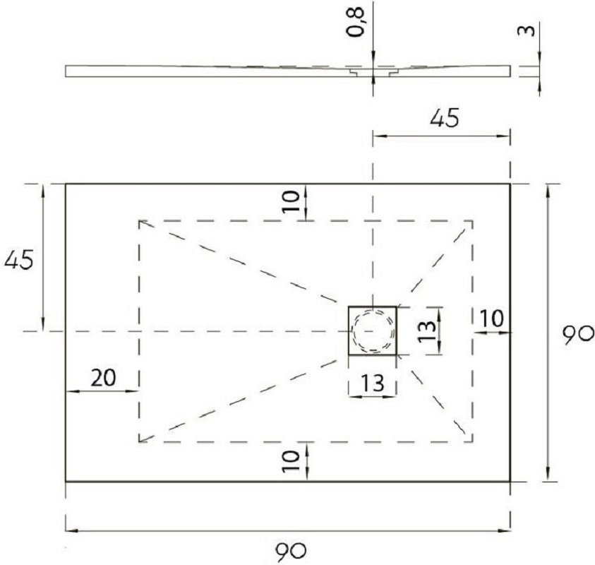 00242247 Поддон Hidronatur Pleasure Santreyd - Вид №1