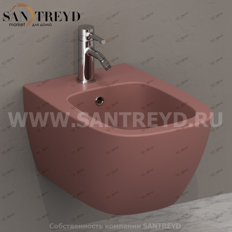 GNS10FR Биде подвесное GENESIS Ceramica Globo