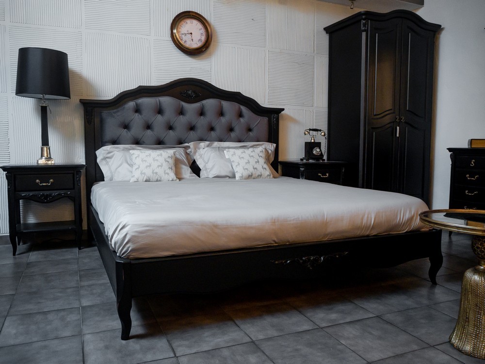 Шкаф распашной в спальню с 2 дверцами черный Nocturne KREIND NOCTURNE 00-3879890 Черный Santreyd  - Вид №3