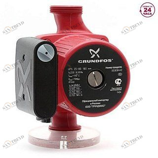 Циркуляционный насос GRUNDFOS UPS 25-80  с гайками 95906440