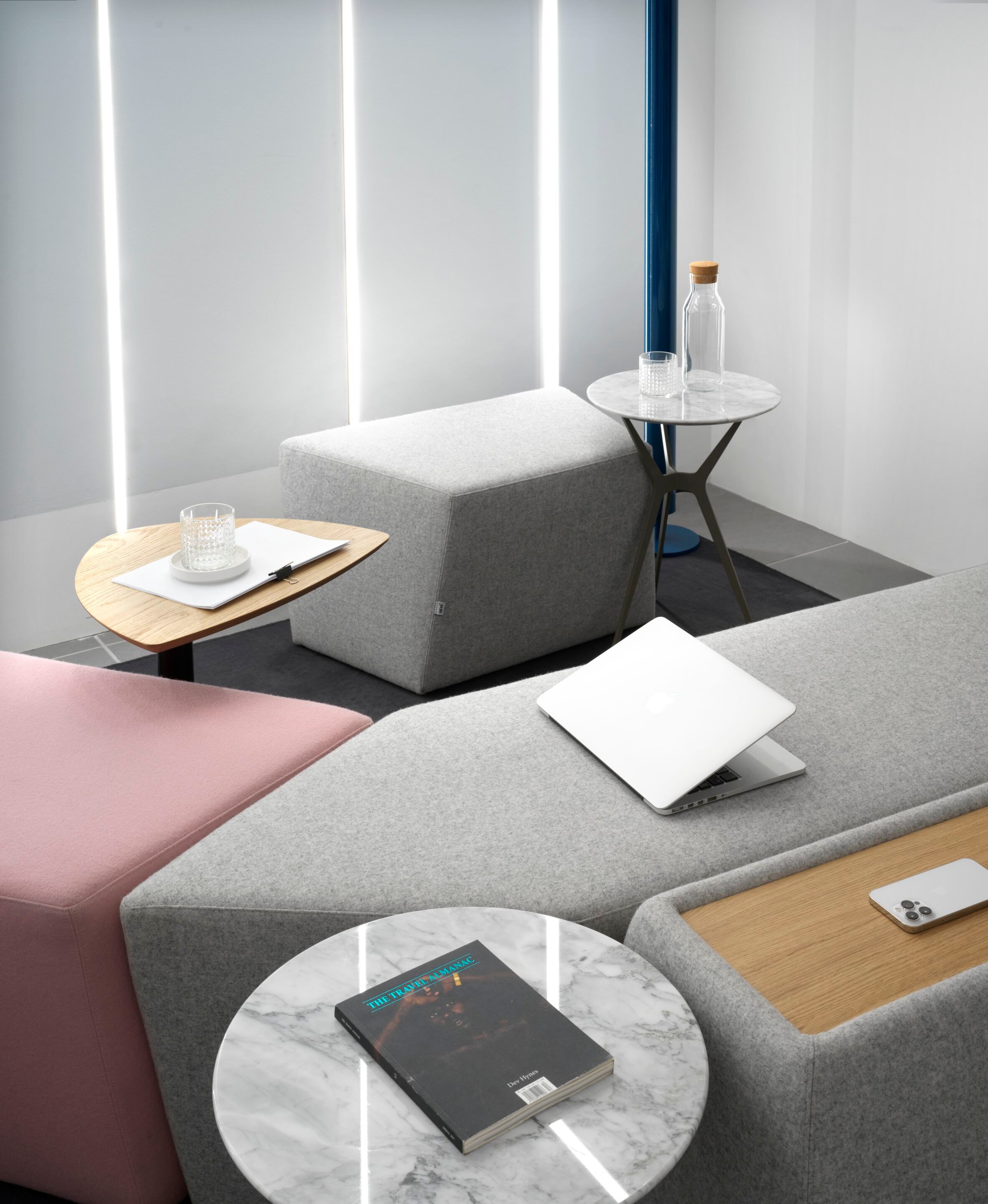 Модульная система сидений из ткани SITIA Rocks ARCH-00058532 - Вид №1