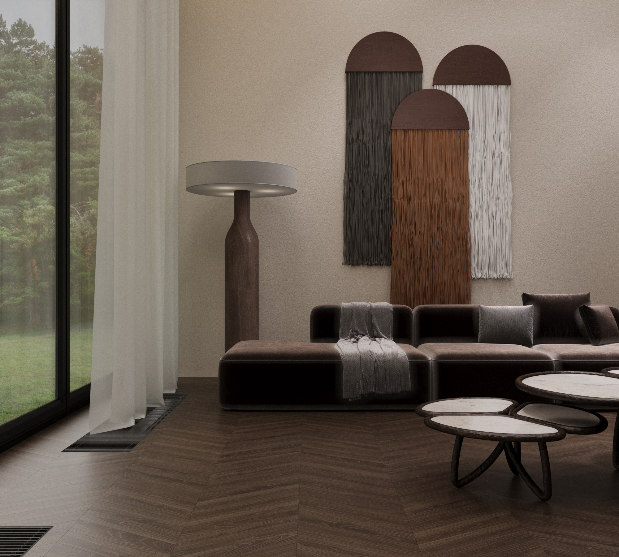 Керамогранит ALDER WALNUT 8х45 Creanza CH-RT01 - Вид №3