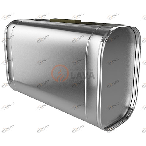 Бак навесной LAVA 100 л. (0,5 мм AISI 439) горизонтальный 2705