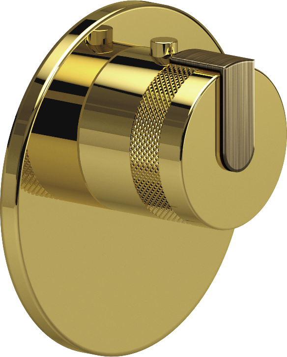 E-8027-R1AUE-L1VBB-AU-T Термостатический переключатель 3/4-Внешняя часть GRAFF MOD+