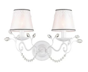 Бра настенное белое Lumien Hall "Филиси" 1012/2W-WS LUMIEN HALL ФИЛИСИ 00-3931611 Белый