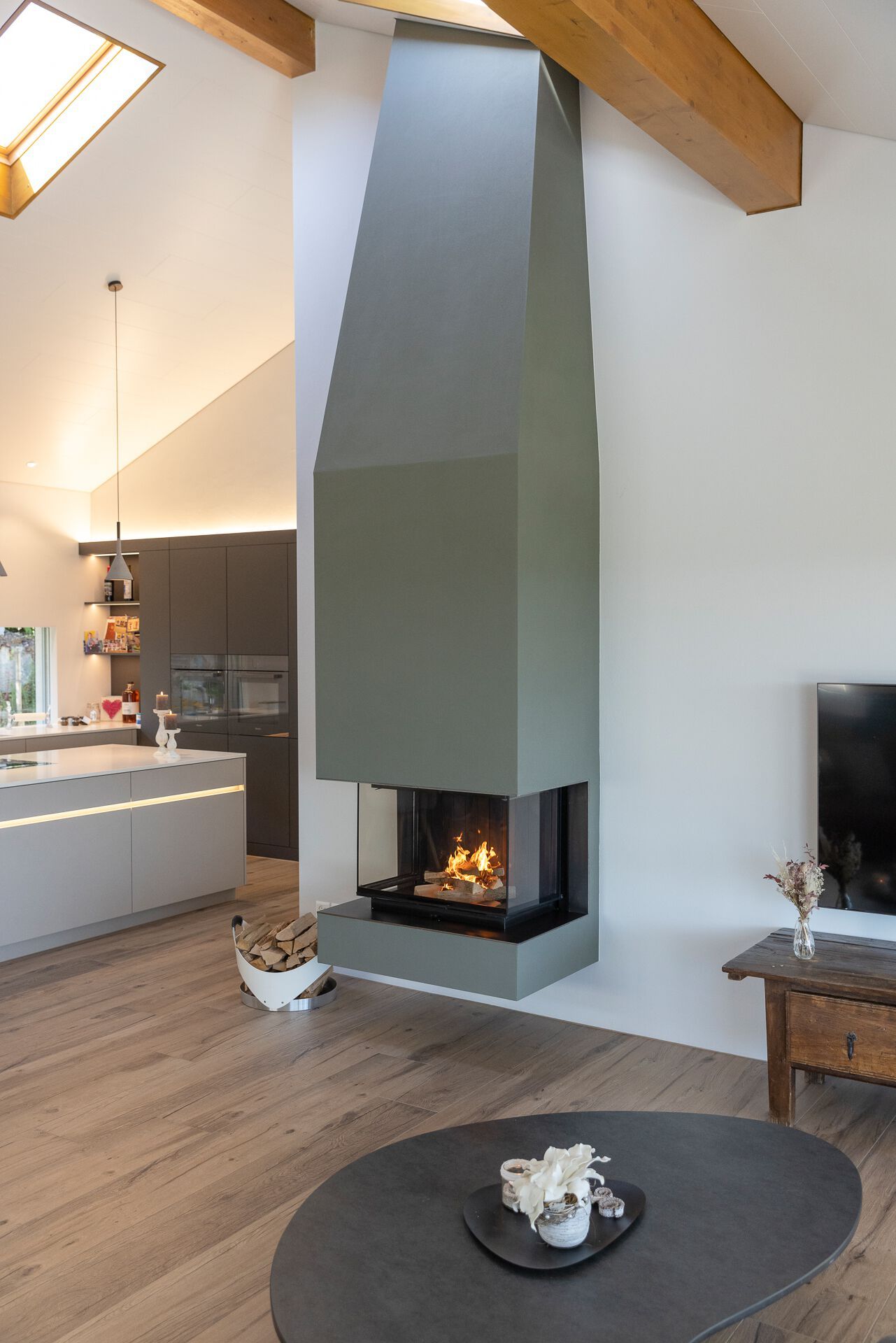 Дровяной камин с тройным фасадом RÜEGG RIII 55x80x46 Star ARCH-00004175 - Вид №2