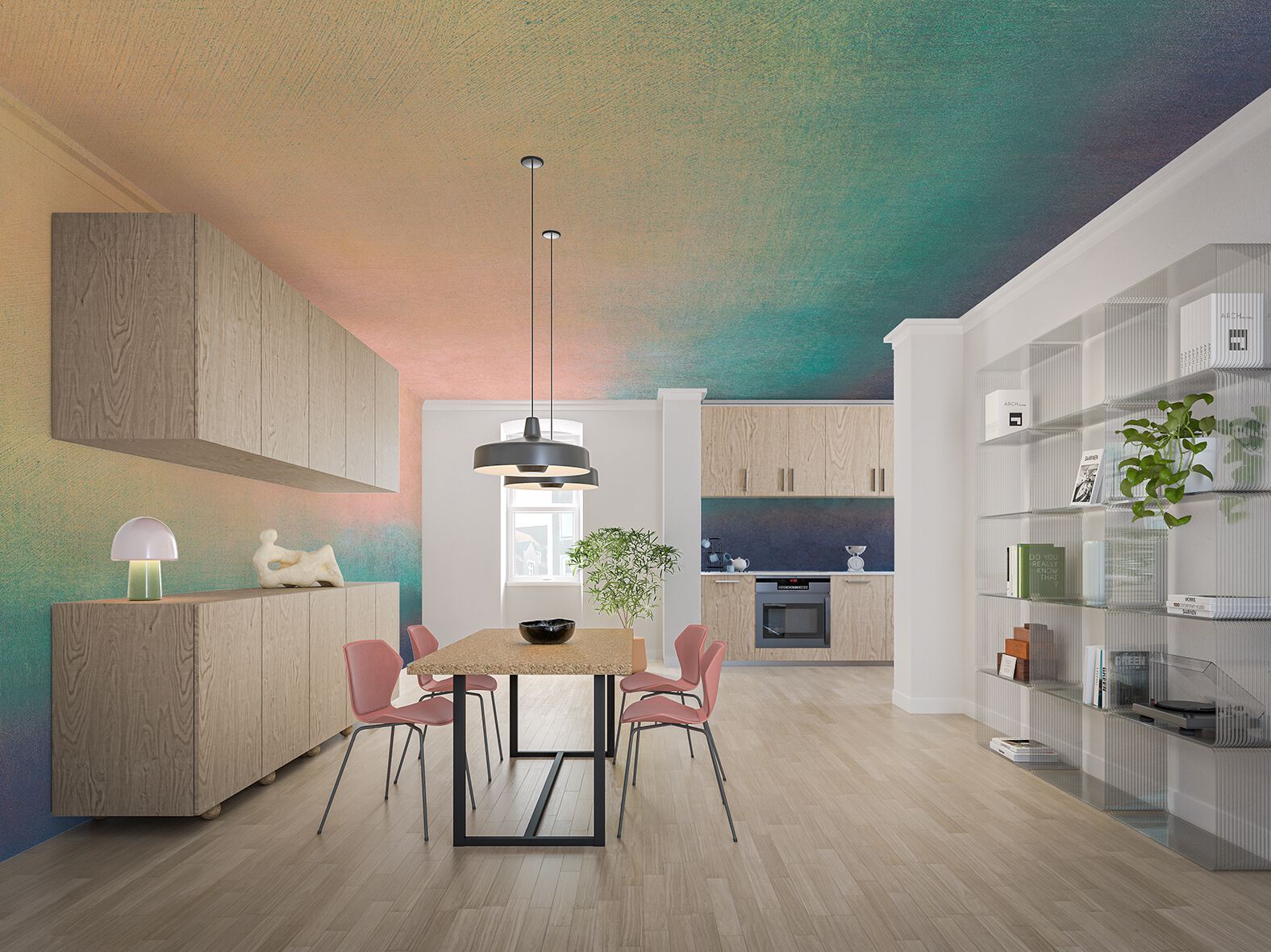 Carta da parati PVC free, eco-friendly, lavabile WallPepper MERCURE ARCH-00005686