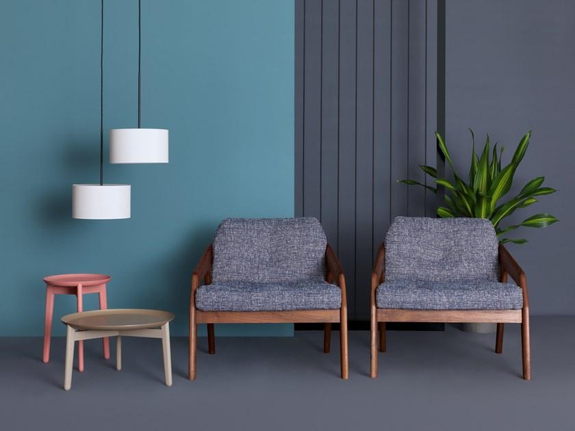 ZEITRAUM Низкий круглый деревянный журнальный столик sun-id-1357035 - Вид №5