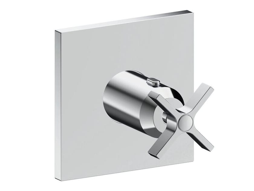 Термостатический смеситель для душа с пластиной CRISTINA Rubinetterie Cross Road ARCH-00096472