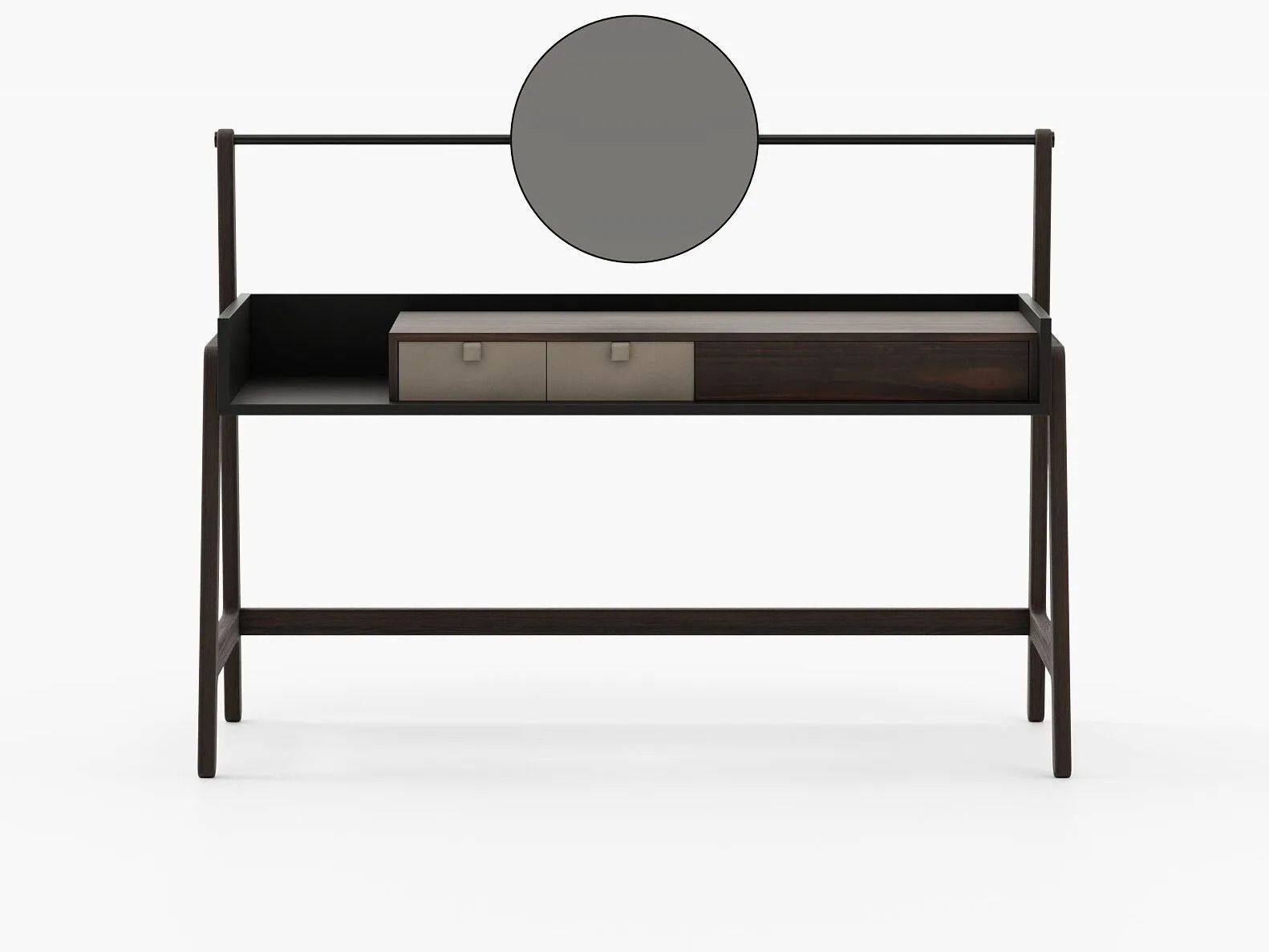 Деревянный туалетный столик Laskasas холст ARCH-00054648 - Вид №5