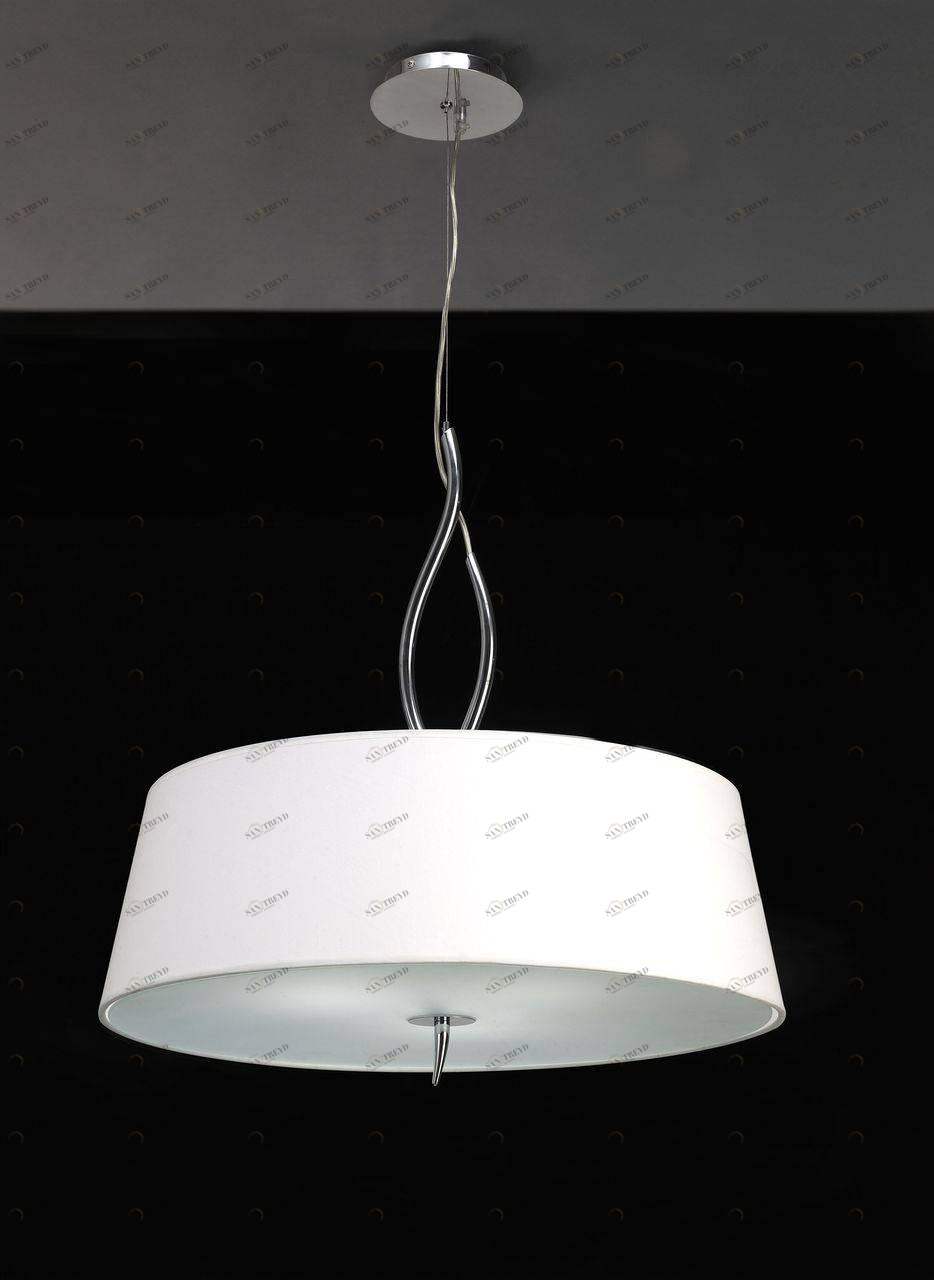 Подвесной светильник Mantra Ninette Chrome 1902 MANTRA ДИЗАЙНЕРСКИЕ, NINETTE CHROME 070532 Белый 