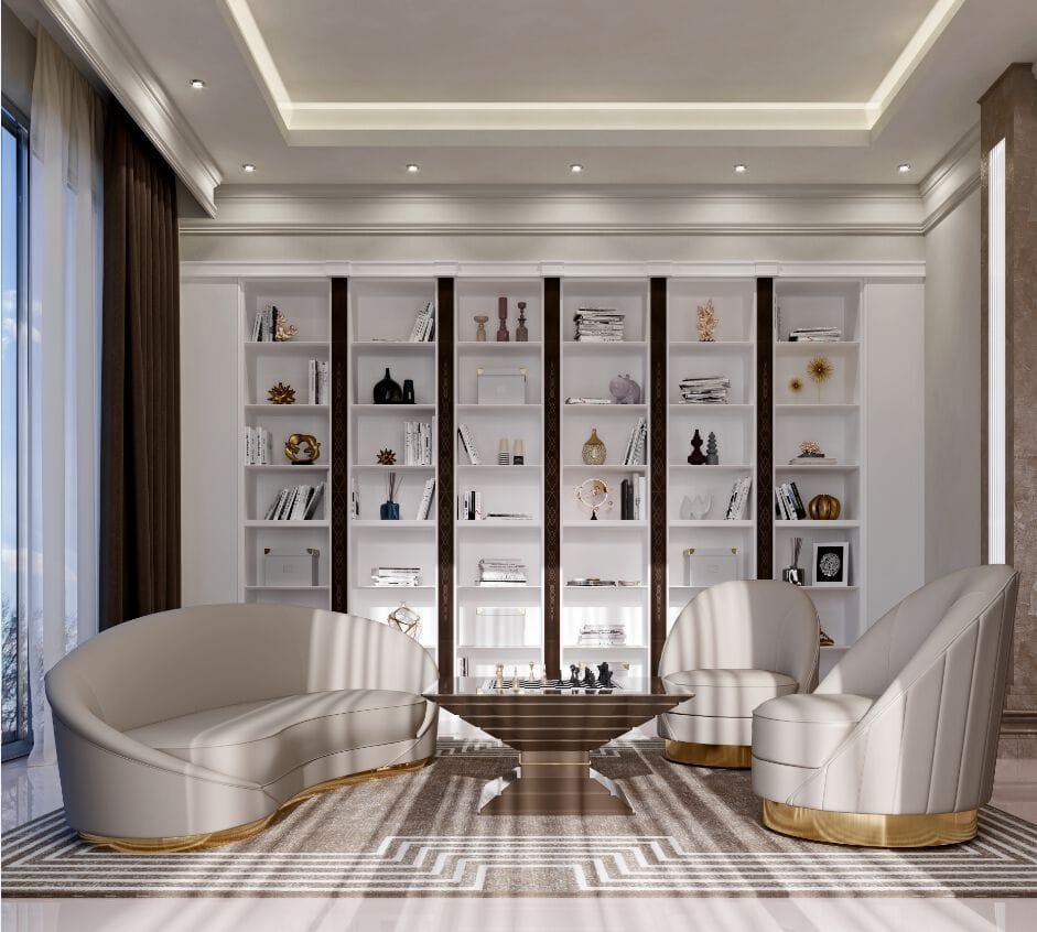 Квадратный шахматный стол Vismara Design SCACCOMATTO ARCH-00108414 - Вид №3