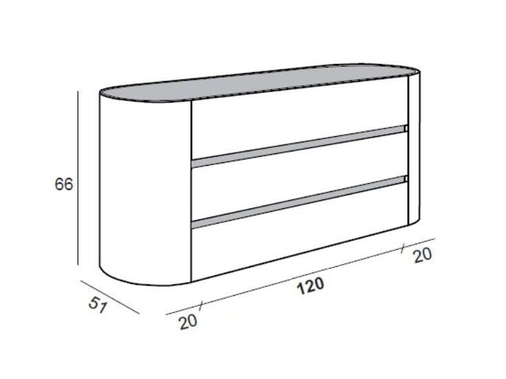 Деревянный комод Voltan восемьдесят ARCH-00134542 - Вид №2