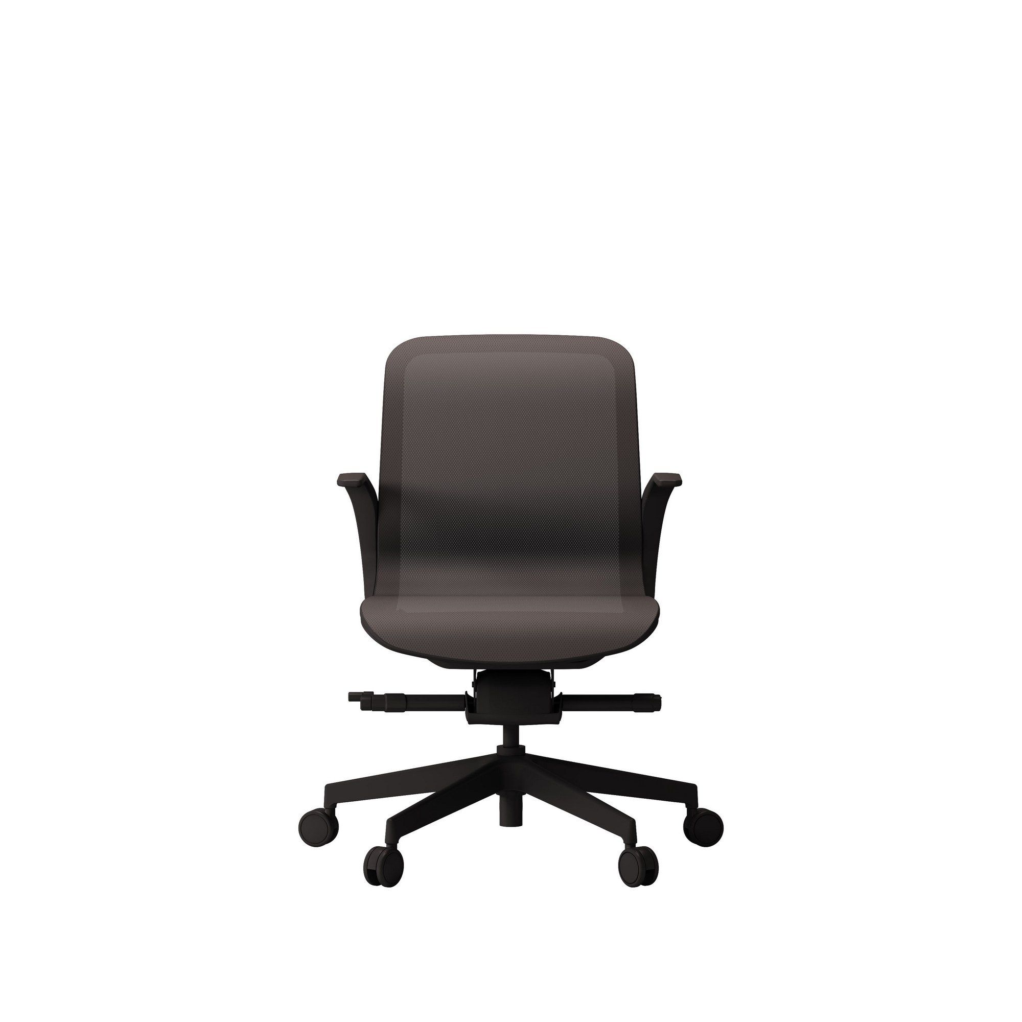 Сетчатое регулируемое по высоте офисное кресло с подлокотниками Las Mobili участок ARCH-00113810 - Вид №6