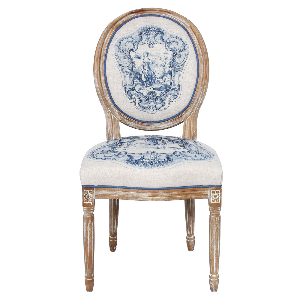 Ch211497 Стул «Туаль де Жуи», сюжет 2, антик блю Object Desire 