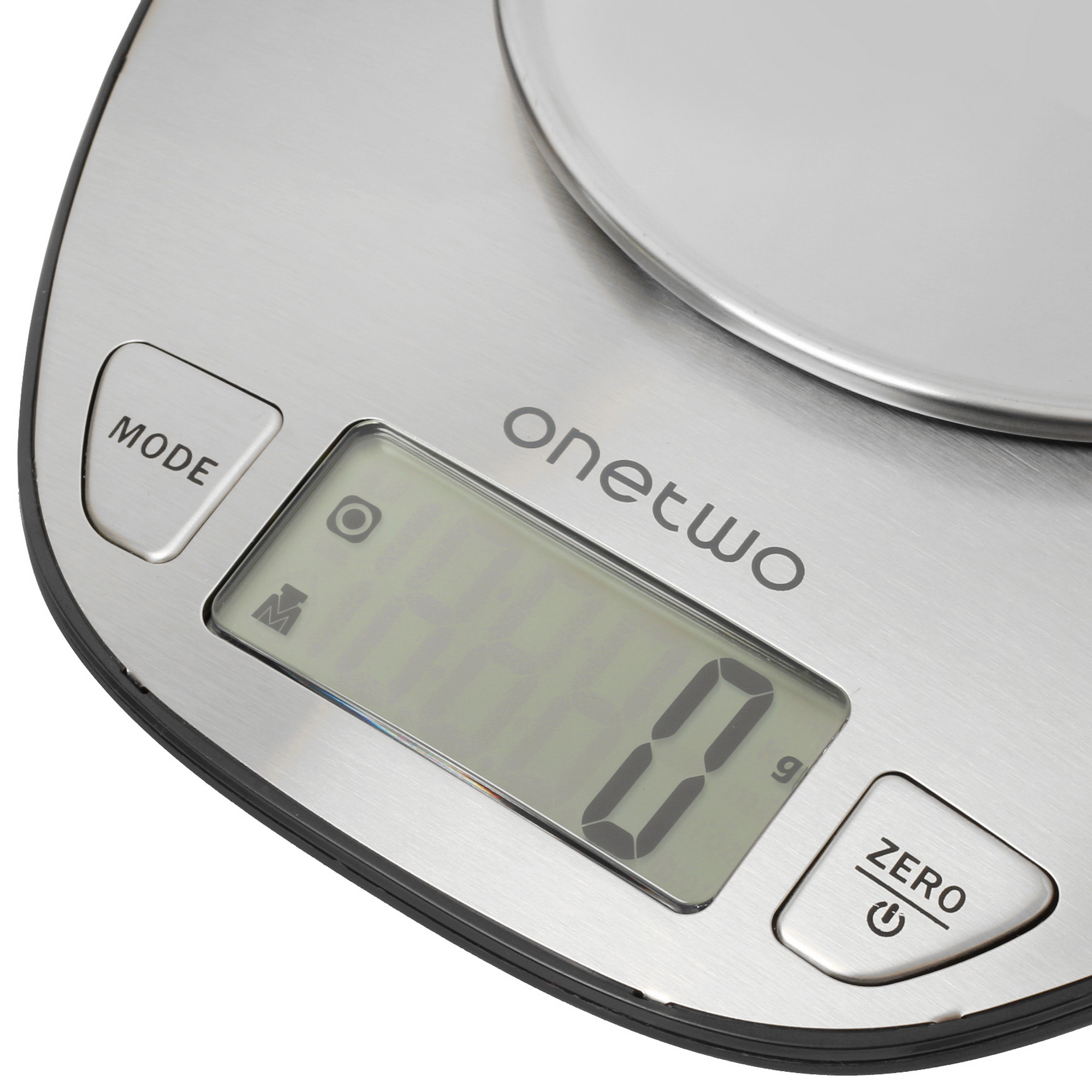 5403174 Кухонные весы OneTwo SSC серебристый серебристый STDN-0014360 - Вид №3