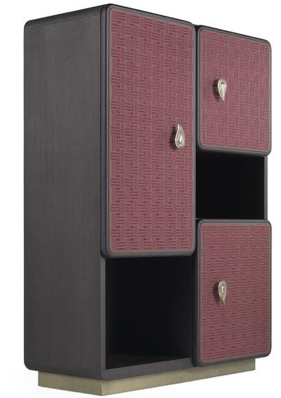 ETRO Home Interiors Комод из дерева и кожи Caral E.car.115.a - Вид №1