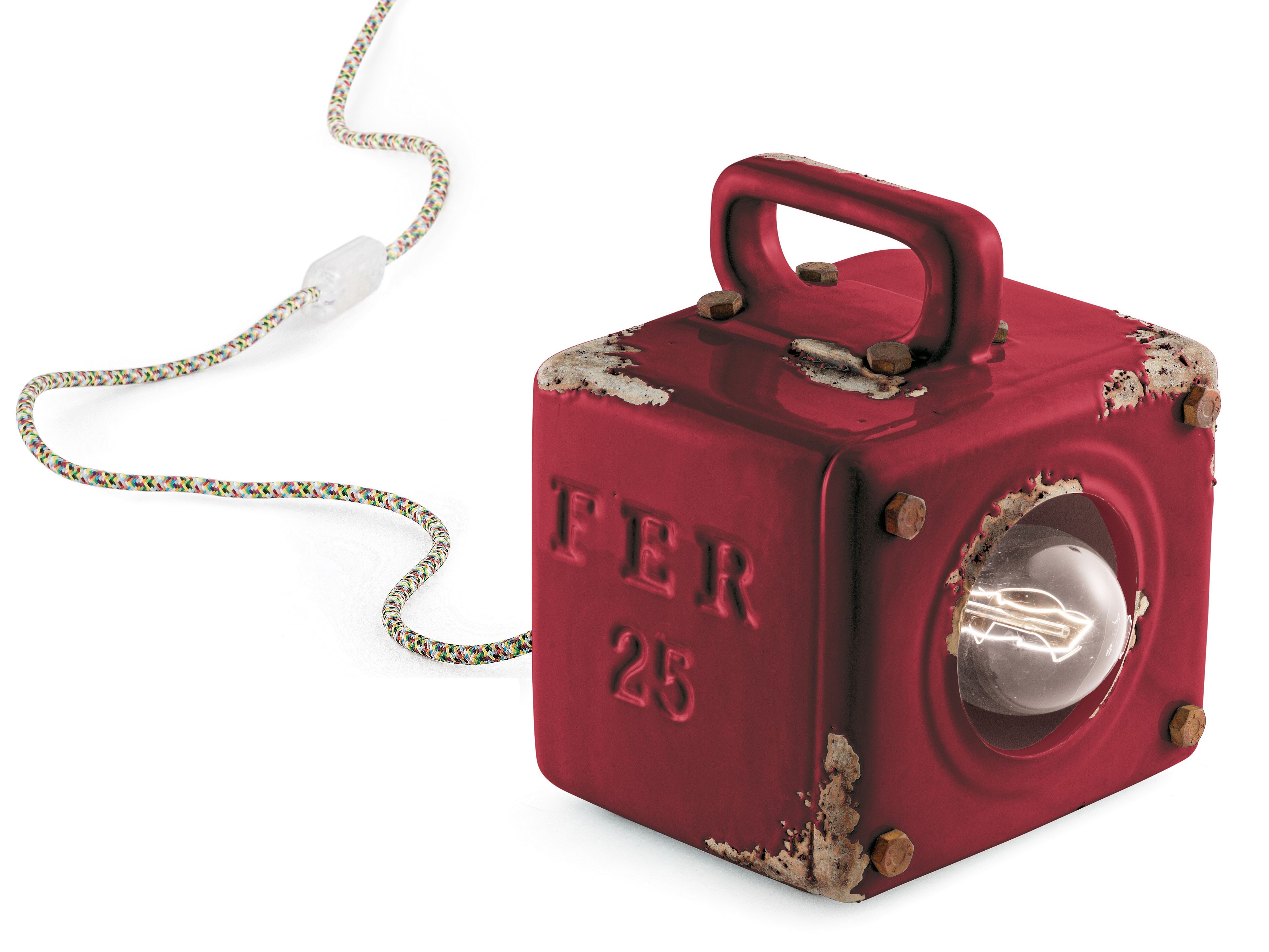 Керамическая настольная лампа FERROLUCE Industrial ARCH-00151792