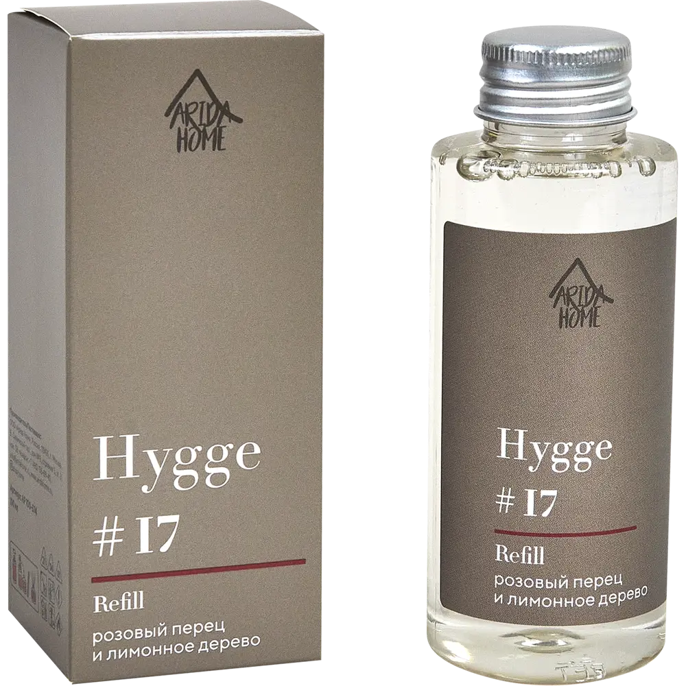 Наполнитель для аромадиффузора Arida Home Hygge 17 - Фруктовый аромат 100 мл 88950262 STLM-0812024