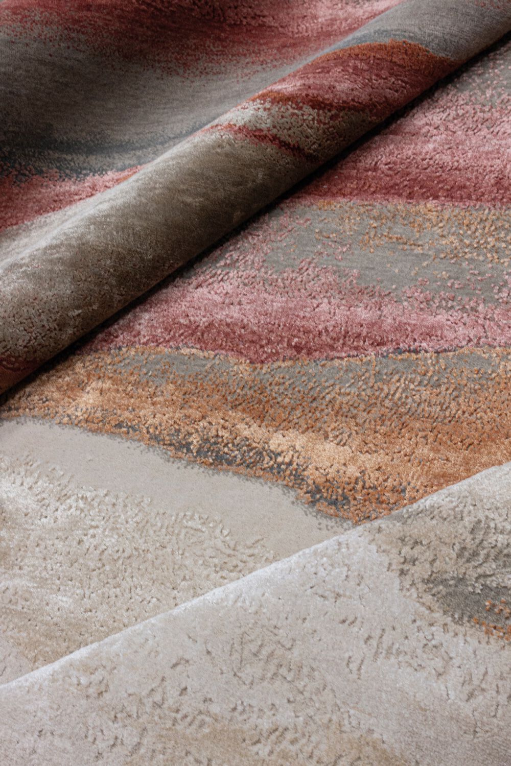 Прямоугольный ковер из бамбукового шелка и шерсти Edition Bougainville Inspiration ARCH-00120399 - Вид №1