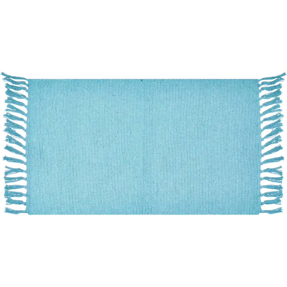 Santreyd Solid Mat: бирюзовый хлопковый коврик для ванной и гостиной 89361022 STLM-1039749