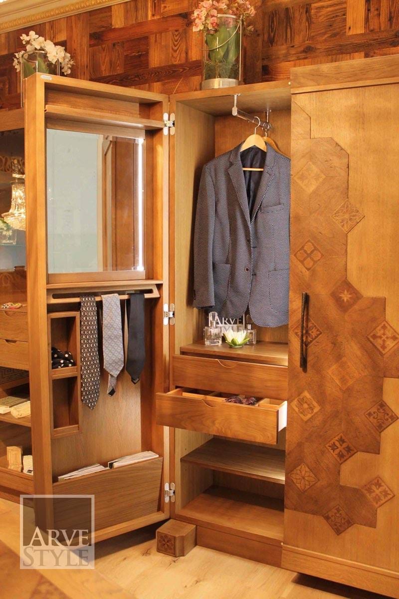 Деревянный барный шкаф со встроенным освещением Arvestyle паркет ARCH-00082377 - Вид №5