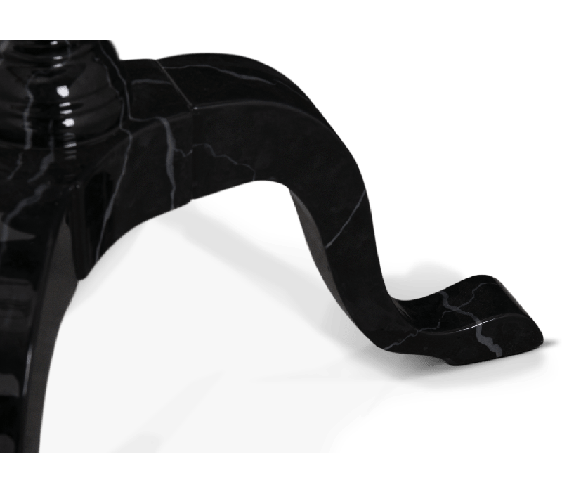 0-192 Приставной столик Zaragoça из искусственного мрамора Boca Do Lobo  - Вид №4