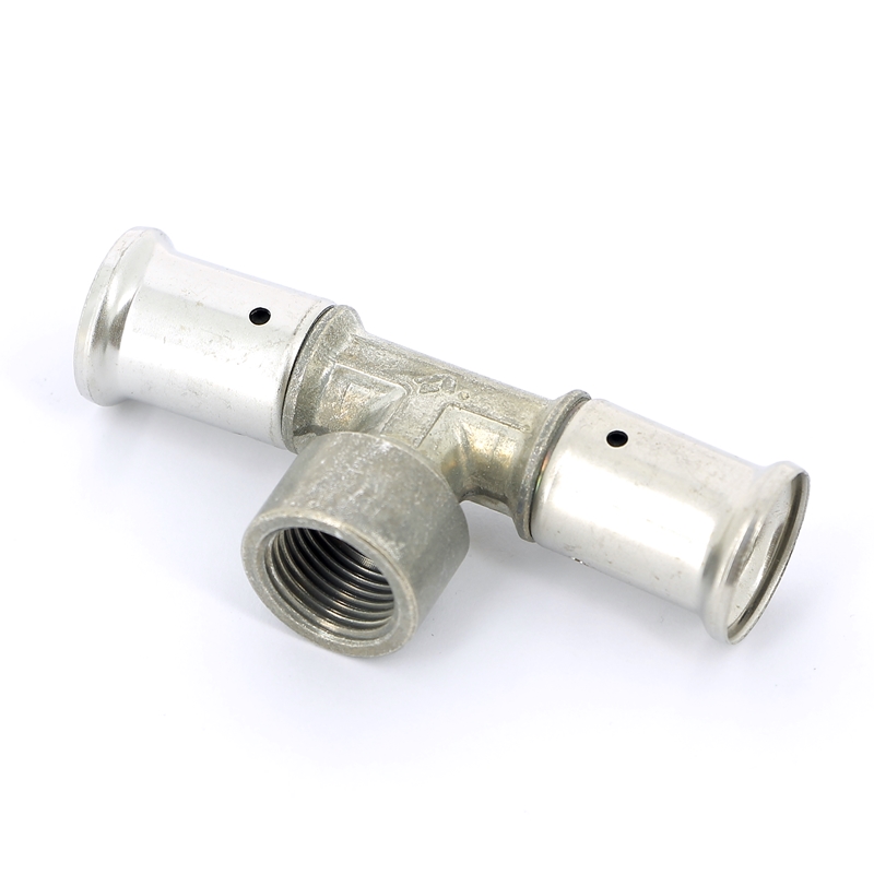 Тройник пресс-В HENCO 20x1/2"x20 13P200420 - Вид №1