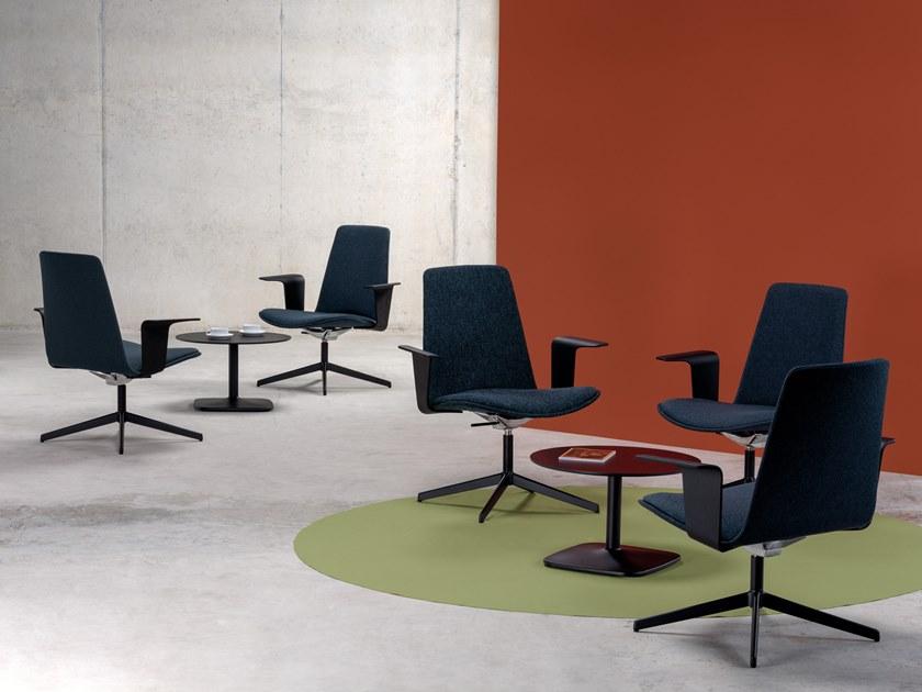 ENEA Кресло из ткани с 4 спицами и подлокотниками Lottus lounge sun-id-1427539 - Вид №7