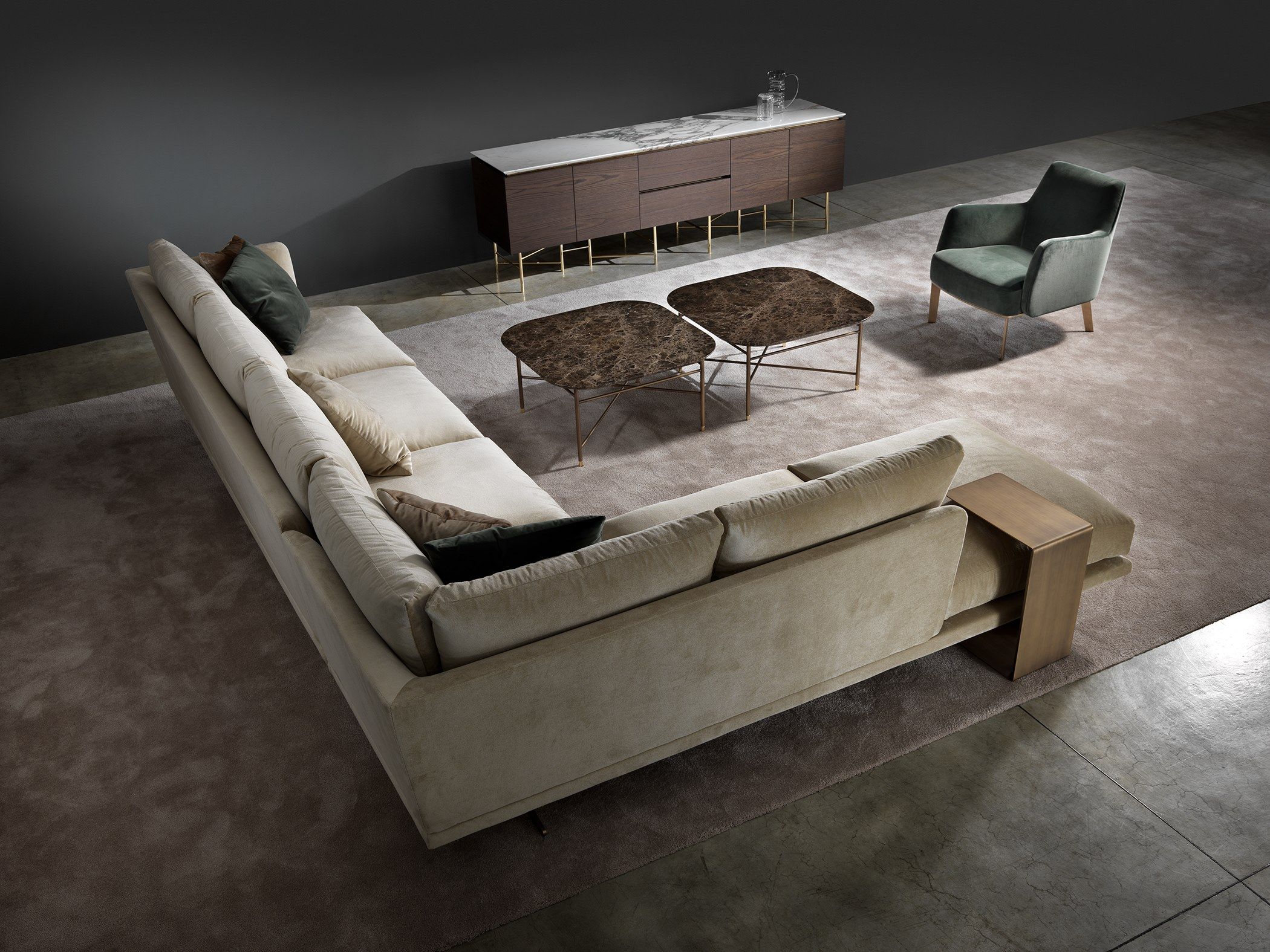 Ткань диван Marelli Clipper ARCH-00084640 - Вид №10