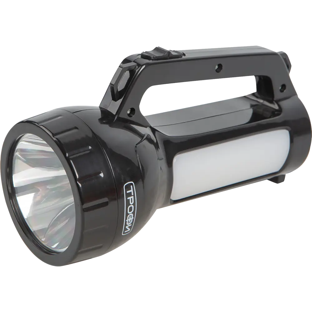 Фонарь аккумуляторный PA-504 с боковым светильником Трофи STLM-2204997