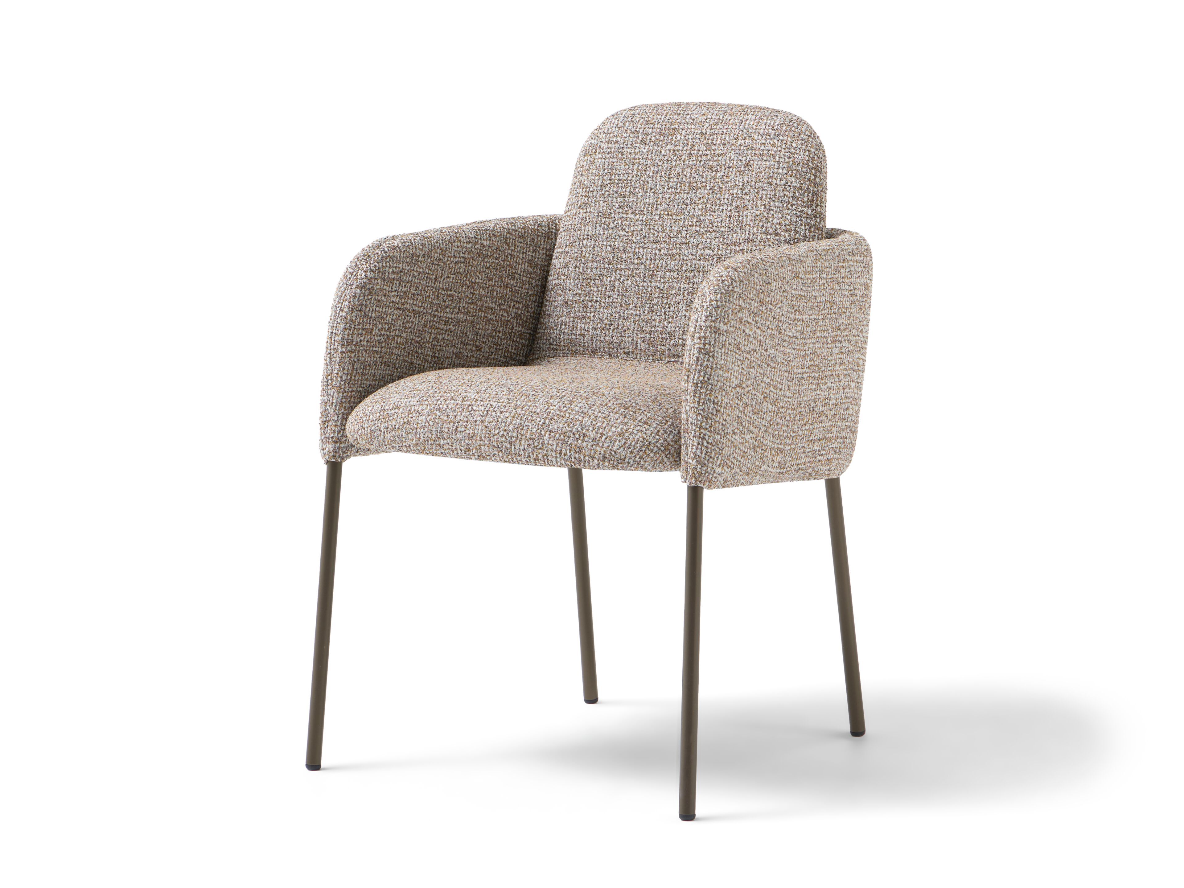 Тканевый стул с подлокотниками MOBLIBERICA Nai ARCH-00031375 - Вид №2