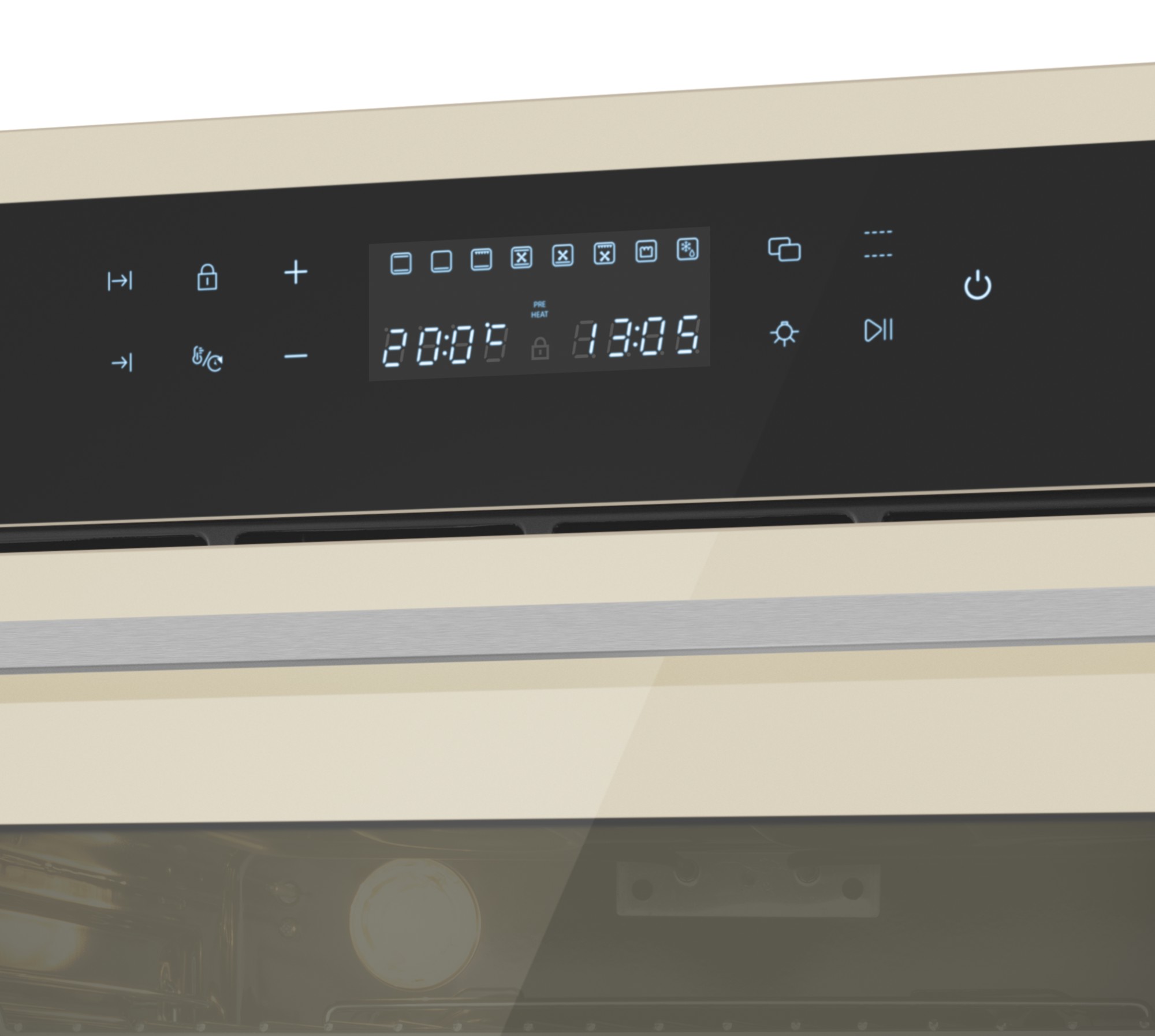 9202549 Электрический духовой шкаф Meferi MEO6010BG ULTRA бежевый STDN-0086394 - Вид №10