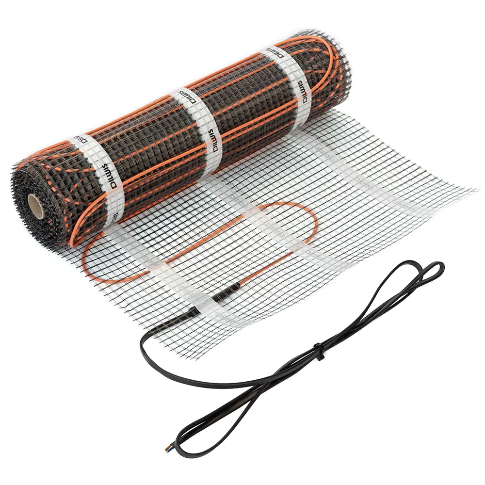 Нагревательный мат Dilwis для теплого пола 10 м² 1600 Вт 89394467 STLM-1563051 - Вид №5