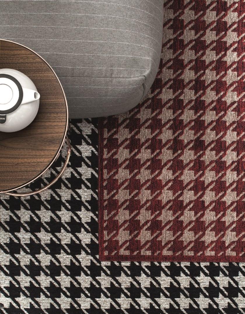 Tonin Casa Прямоугольный коврик с оптическим узором  T94003  - Вид №1