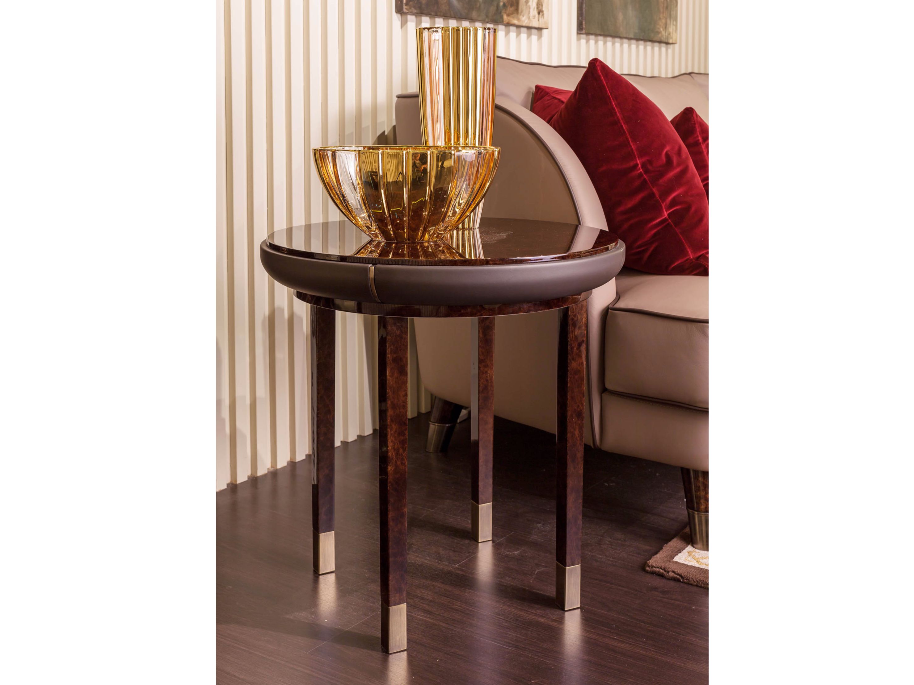 Мраморный круглый журнальный столик для контракта Turri ARCH-00022475 - Вид №1