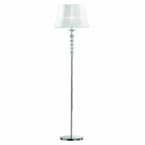 Торшер дизайнерский Ideal Lux Pegaso White Hromo Pegaso PT1 IDEAL LUX  081242 Белый
