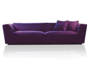 Съемный диван из ткани